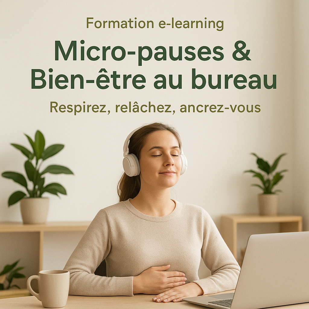 Programme e-learning “Micro-pauses au travail” – Licence entreprise (accès illimité)
